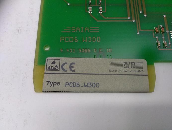 Analog Input Module PCD6.W300, Saia,  neuwertig