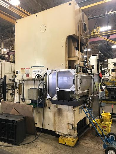 Used 220 TON AIDA SINGLE POINT GAP FRAME PRESS