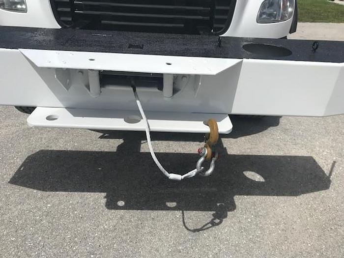 Used 2007 Freightliner M2-106 6x6 12ft Flatbed Winch Truck - C87323