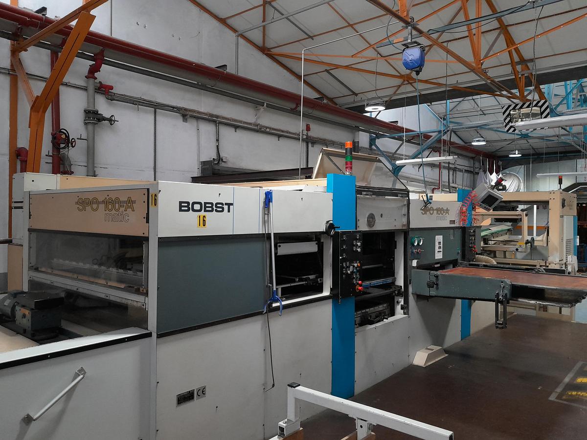Gebraucht 1995 Bobst SPO 160 A-Matic
