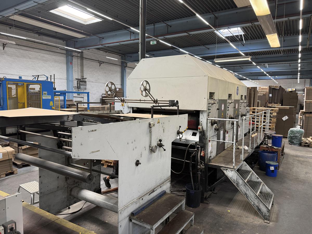 Gebraucht 1979 Bobst SPO1600 + 3 Color Flexo