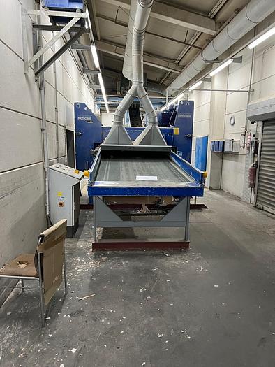 Gebraucht 1991 Höcker Schredder mit Abfallpresse und Transportband Pacomat 2