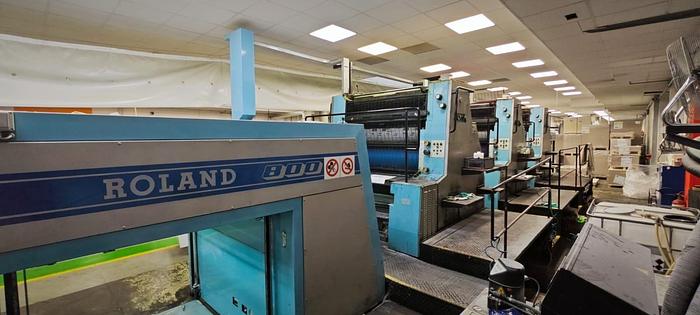 Gebraucht 1987 MAN ROLAND 805 + LV