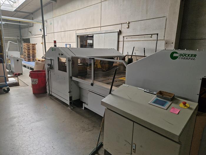Gebraucht 2002 ASAHI Flachbettstanze + 3 Farbwerke  AP 1600