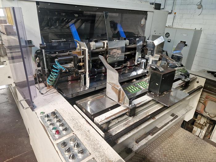 Gebraucht 2002 ASAHI Flachbettstanze + 3 Farbwerke  AP 1600