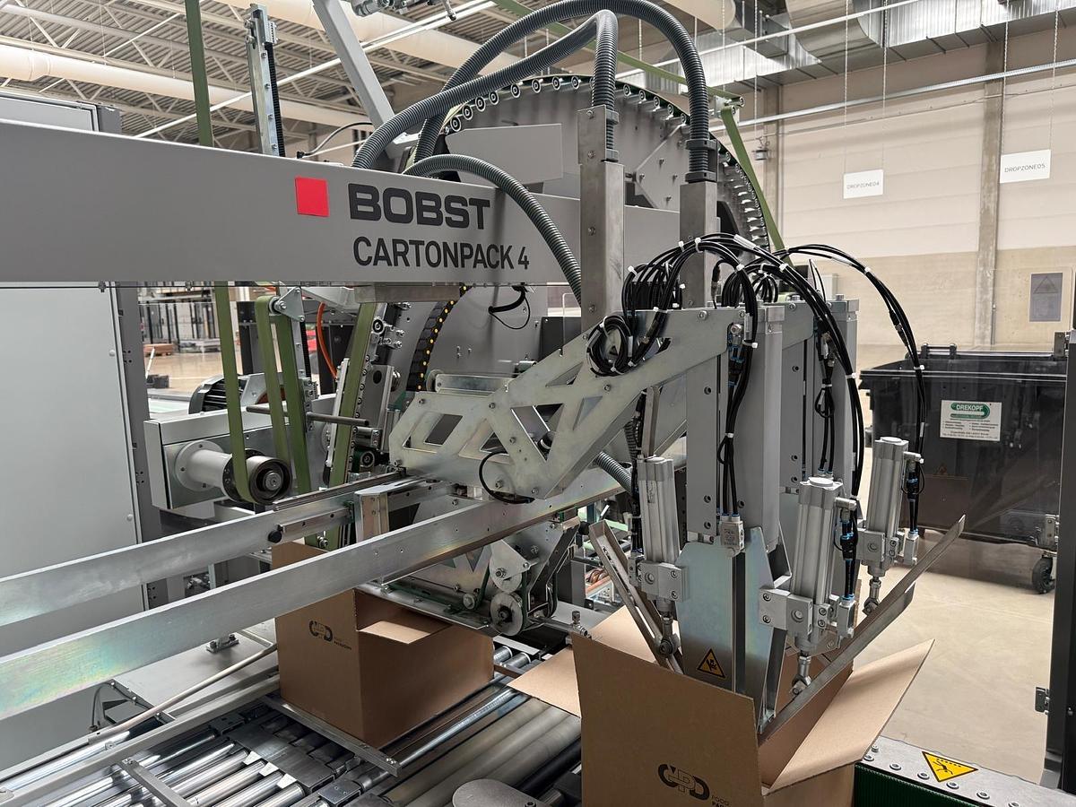 Gebraucht 2022 Bobst Cartonpack 4 with Case Erector