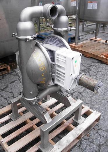 Used Pump, Diaphragm, 3", S/st, Wilden, #S741009