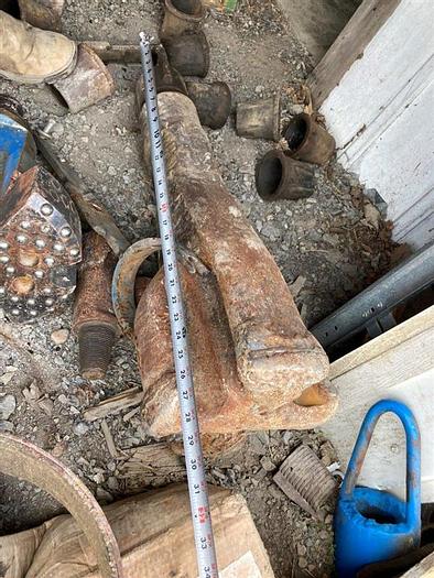 Used 11-1/2" diameter x 27" length Cross Chisel Bit