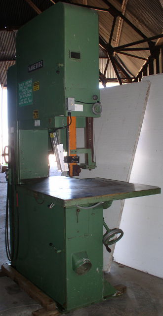 Used 36" Tannewitz Model G1NE Vertical Band Saw; S/N 80129
