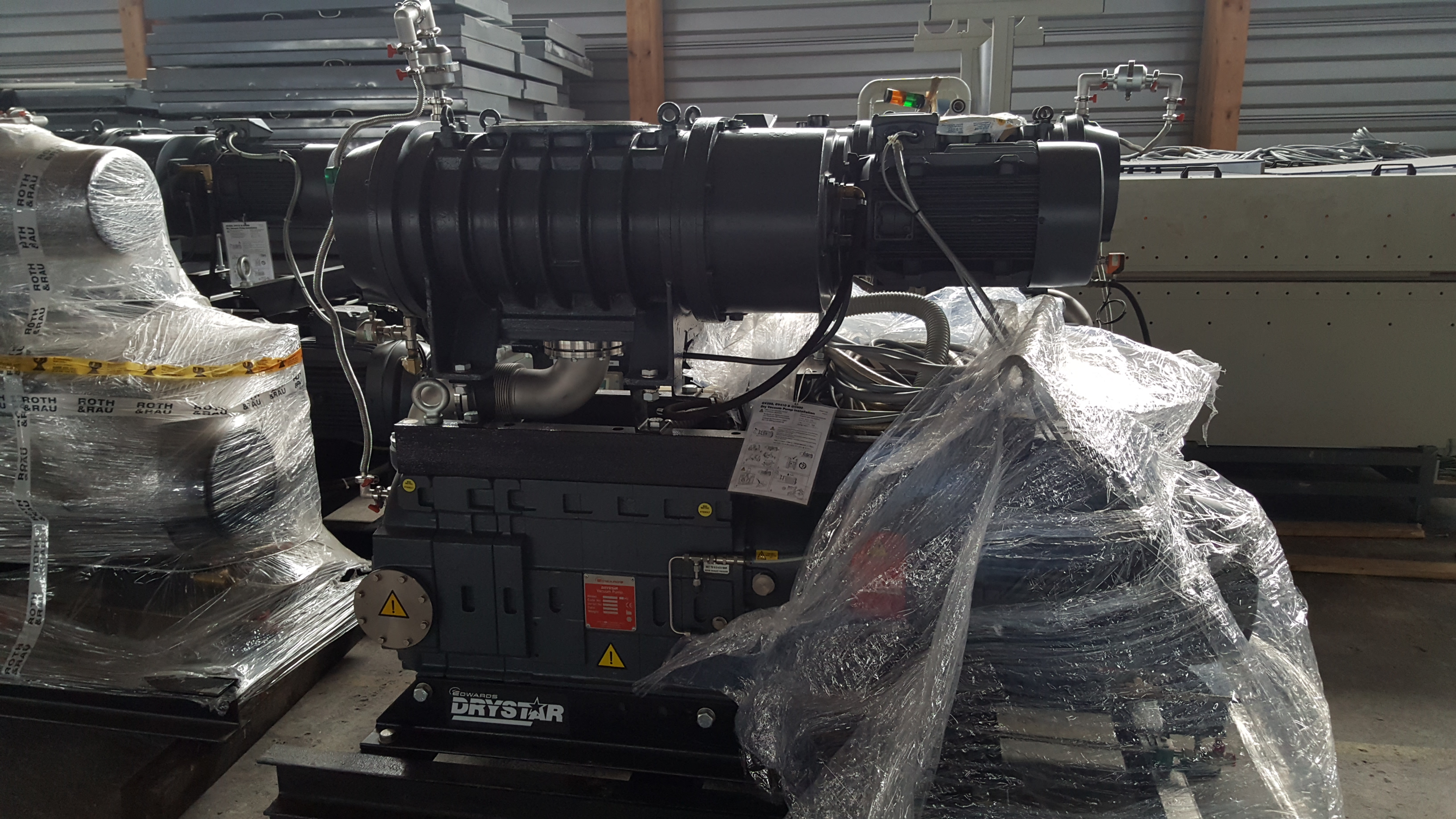 Used Edwards GV600/EH4200 Dry Pumps