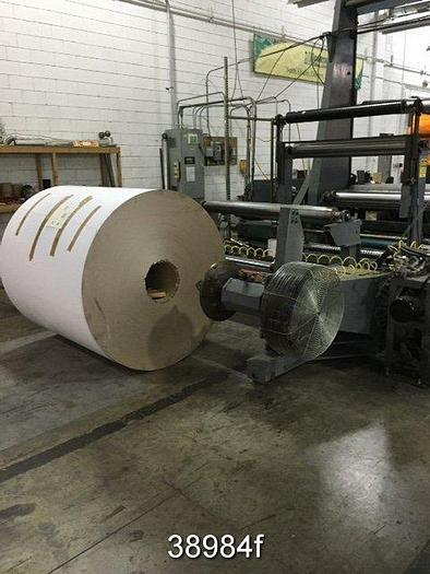 Used Horne 64" 2 Drum Slitter/Rewinder #38984