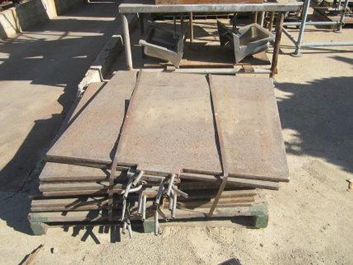 Used Dryer, Tray, Vacuum, 105 SF, 7 Trays, C/st, Hull #C737424