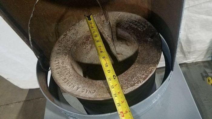 Used Hones 160 Lb. Metal Melting Furnace with Hood & Temp Controller Lead Zinc Pewter