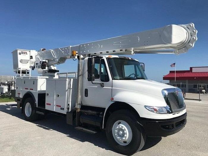 Used 2012 International 4300 Altec AM-55 60ft Over-Center Bucket Truck - C83519