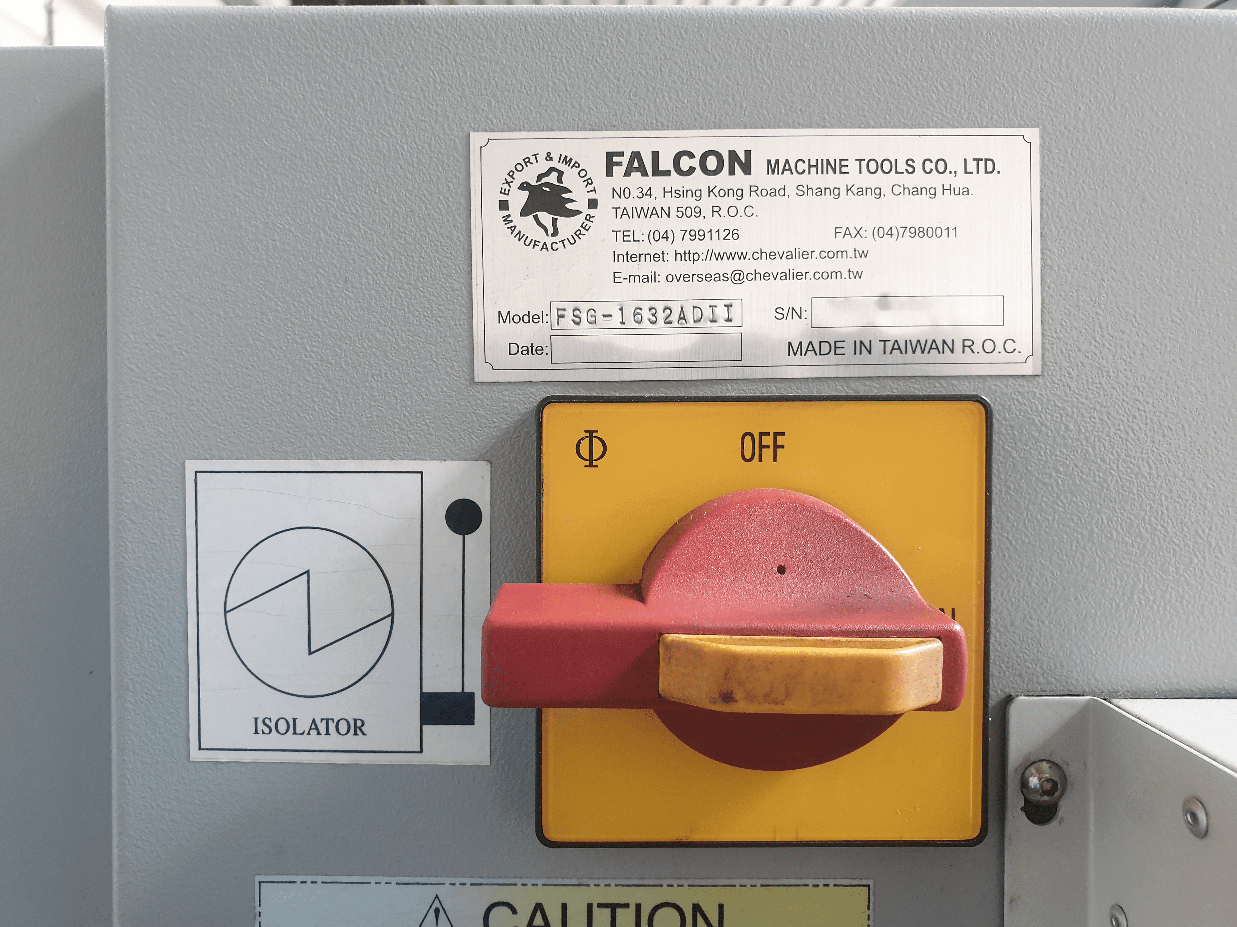 Used Chevalier FSG-1632 ADII - Grinding Machine