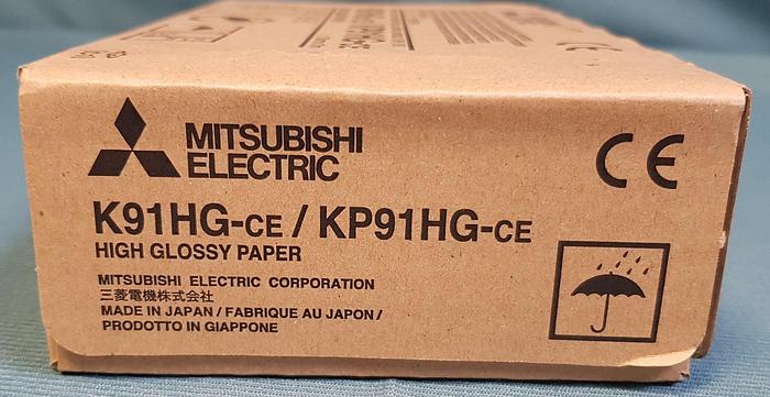 Gebraucht Videoprinterpapier Mitsubishi KP91 HG KP91HG-CE K91HG-CE 1 Rolle