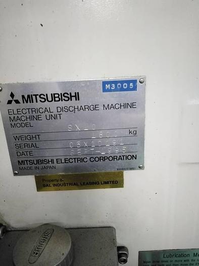 Used 1995 MITSUBISHI SX 10 WIRE CUT MACHINE