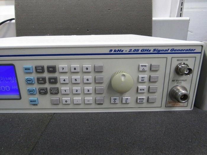 Used IFR/Aeroflex 2023B Signal Generator 9 kHz to 2.05 GHz W/Option 11