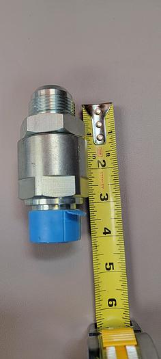 NEW 1" SUPER SWIVEL HYDRAULIC LIVE SWIVEL2 ENDED MALE. (F)