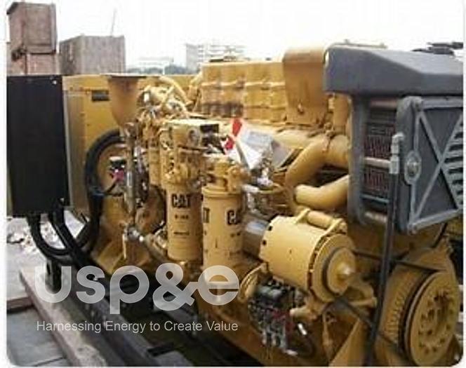 Used .45 MW 2008 New Caterpillar C18 Surplus Diesel Marine Generator Sets