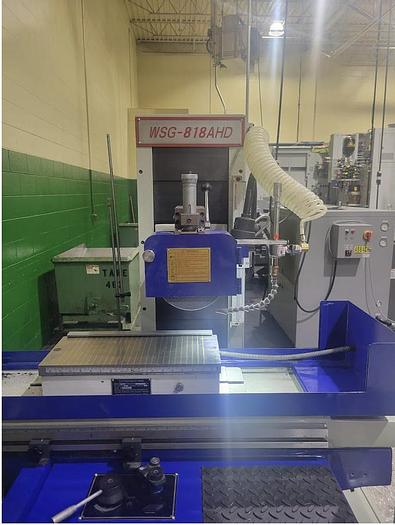 Used Birmingham 3-Axis Precision Auto Surface Grinder 8" x 18" WSG-818 AHD
