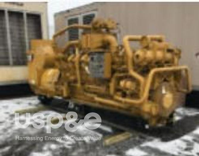 Used 1 MW 2008 New Caterpillar G3516 Natural Gas Generator Sets
