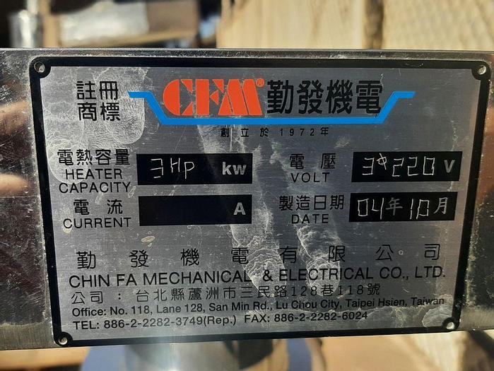 Used Mill, Hammer, Grinder, S/st, 10.25" Dia, 3 HP #S743813