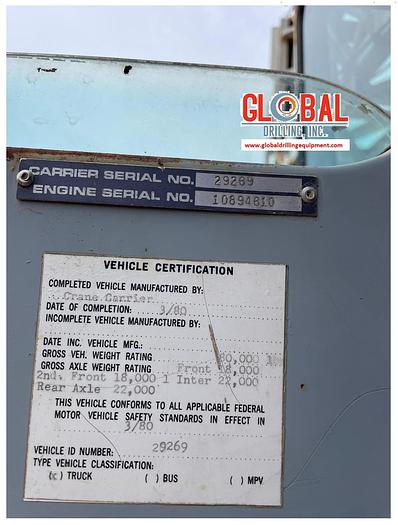 Used 1984 Reich Drill Rig (90,000lbs pullback)