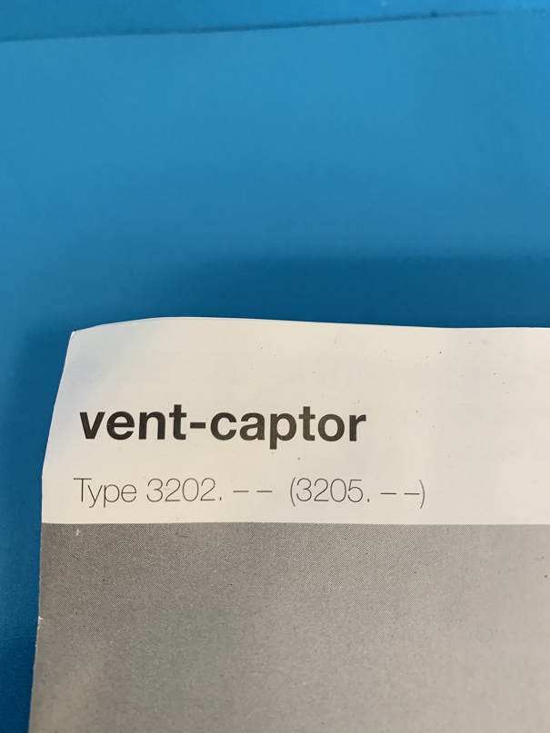 Used Captor Air Flow Monitor 3202