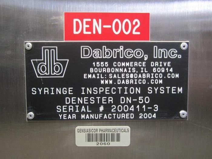 Used Denester, Dabrico, Syringe Insp, S/st #C738217