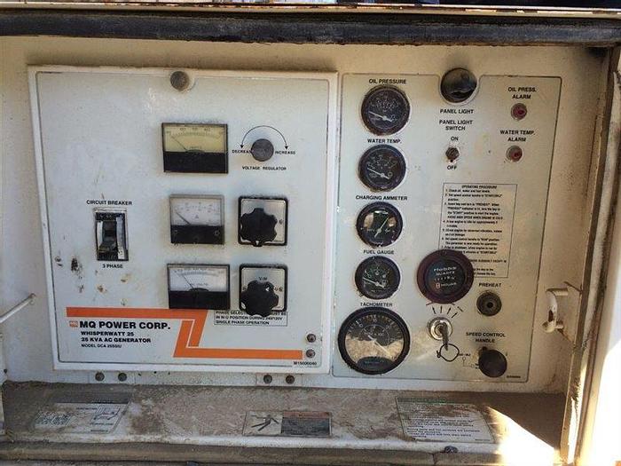 Used 0 Denyo DF-02701 20KW Generator