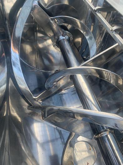 Used Mixer, Ribbon, 25 CF, 304 S/st, 15 HP, HD, #S744324