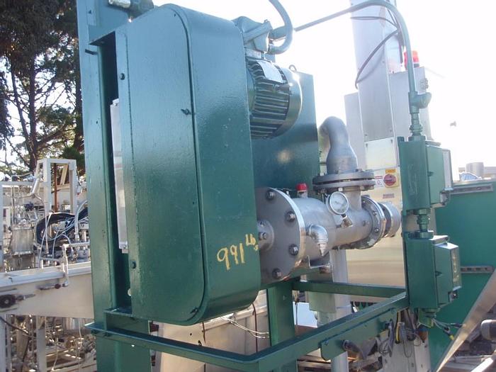 Used Evaporator, Wiped Film, 1 SF, Kontro, KH-1TB, 316 S/st, #S314983