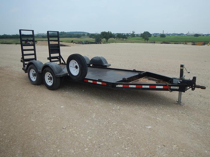 Used 2015 MMDI 10,000# Equipment Trailer 614SLTD