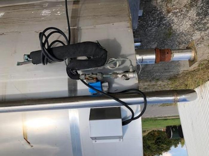 Brugt Isoleret 4 m3 rustfri tank med varme/køling