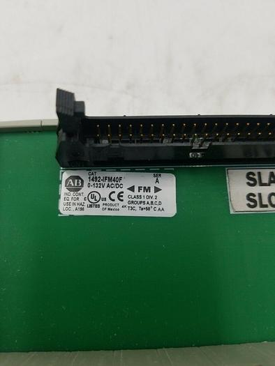 Used Allen Bradley, 1492-IFM40F, Interface Module, Ser. A