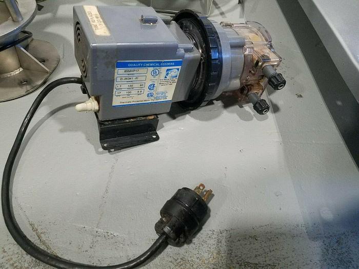 Used GH Stenner Chemical Acid Feed Pump 17 GPD