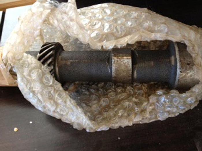 Used Schramm 0185-0016 Cam Shaft (425cfm/250psi air compressor)