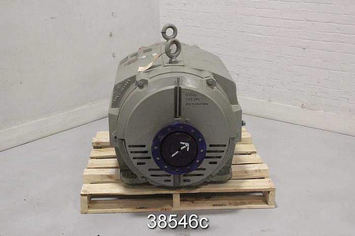 Used Reliance 600 HP AC Motor , 1185 RPM, 4160 Volts #38546