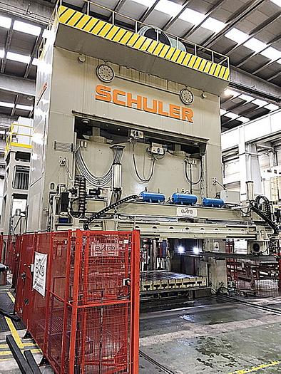 1500 ton Schuler 196"x108" Stamping Press