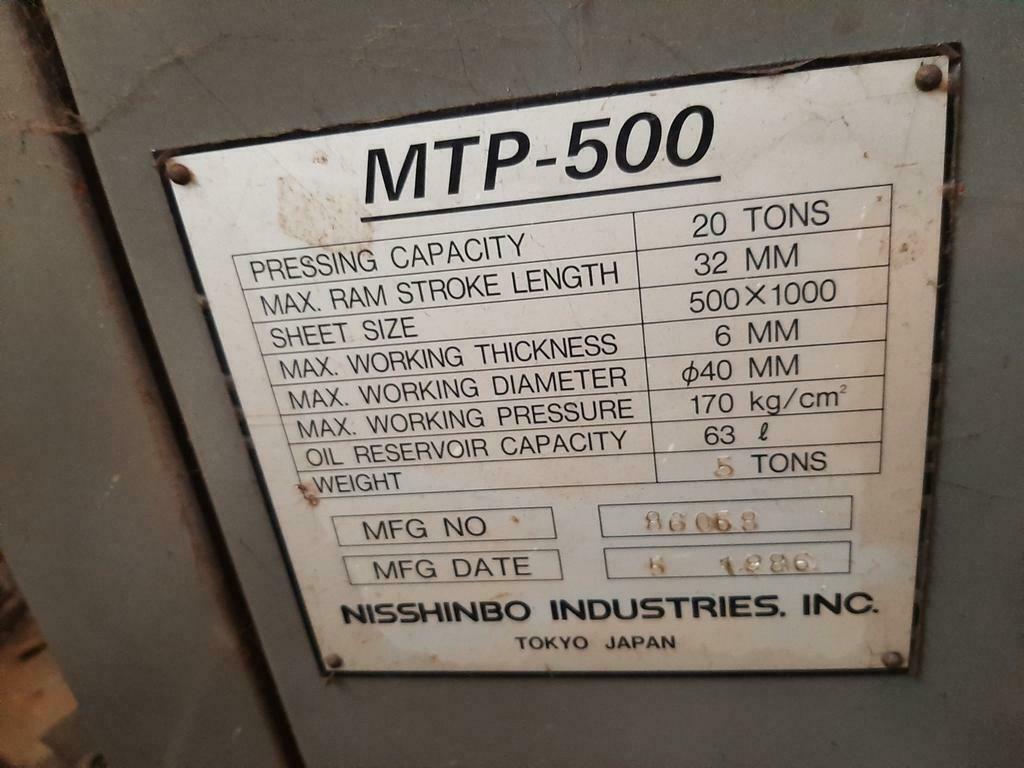 Gebruikt 1986 NISSHINBO MTP-500