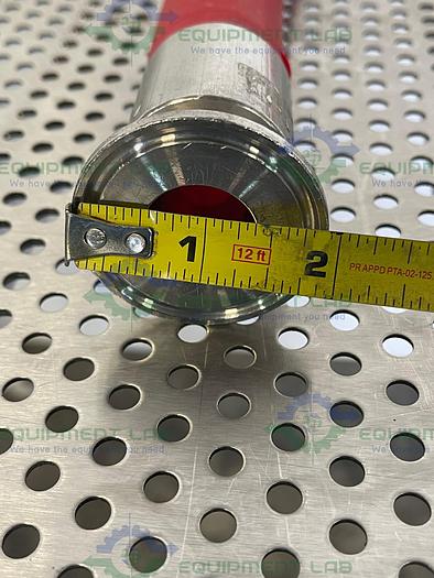 Used Sani Tech  STHT-W-1000 Silicone Hose w/ 1" Elbow Sanitary Fitting