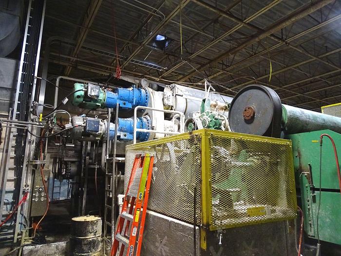 Used 122" (3.1M) TWIN WIRE WETLAP MACHINE W/ MODIFIED HEADBOX IN 2018 RATED 232 AIR DRY TONS