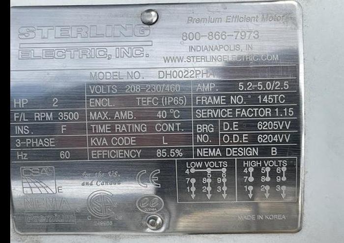 Used Alfa Laval 1.5" x 2" Centrifugal Pump