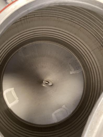 Used Sharpsville Container approximately 200 gallon/800 liter stainless steel portable tank