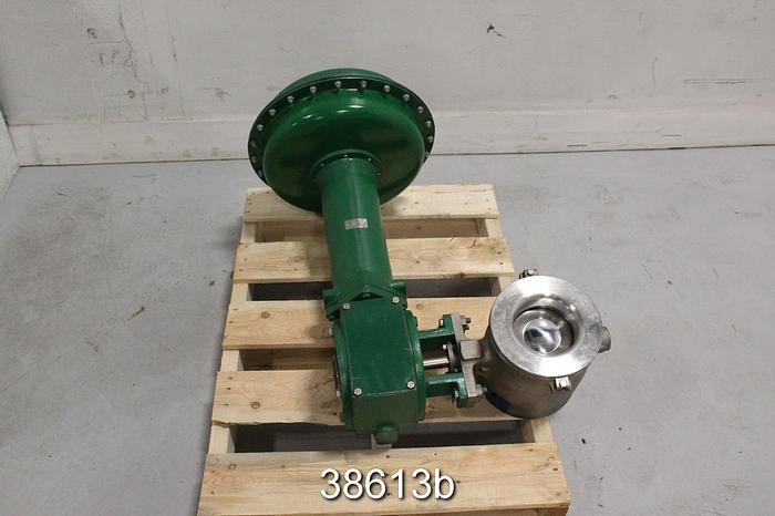 Used Fisher 6" Vee Ball Control Valve, V200 #38613
