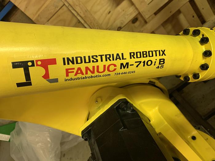 Used FANUC M710iB/45 6 AXIS ROBOT WITH RJ3iB CONTROLLER - REFURBISHED