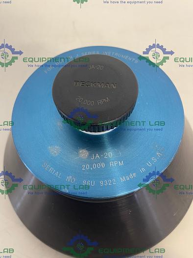 Used Beckman Rotor JA-20 8x50 ml, 20,000 RPM
