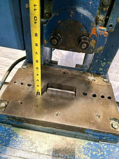 Used Rouselle 14 Ton Stamping Punch Press Air Clutch Brake Stamp Forge Pierce Metal