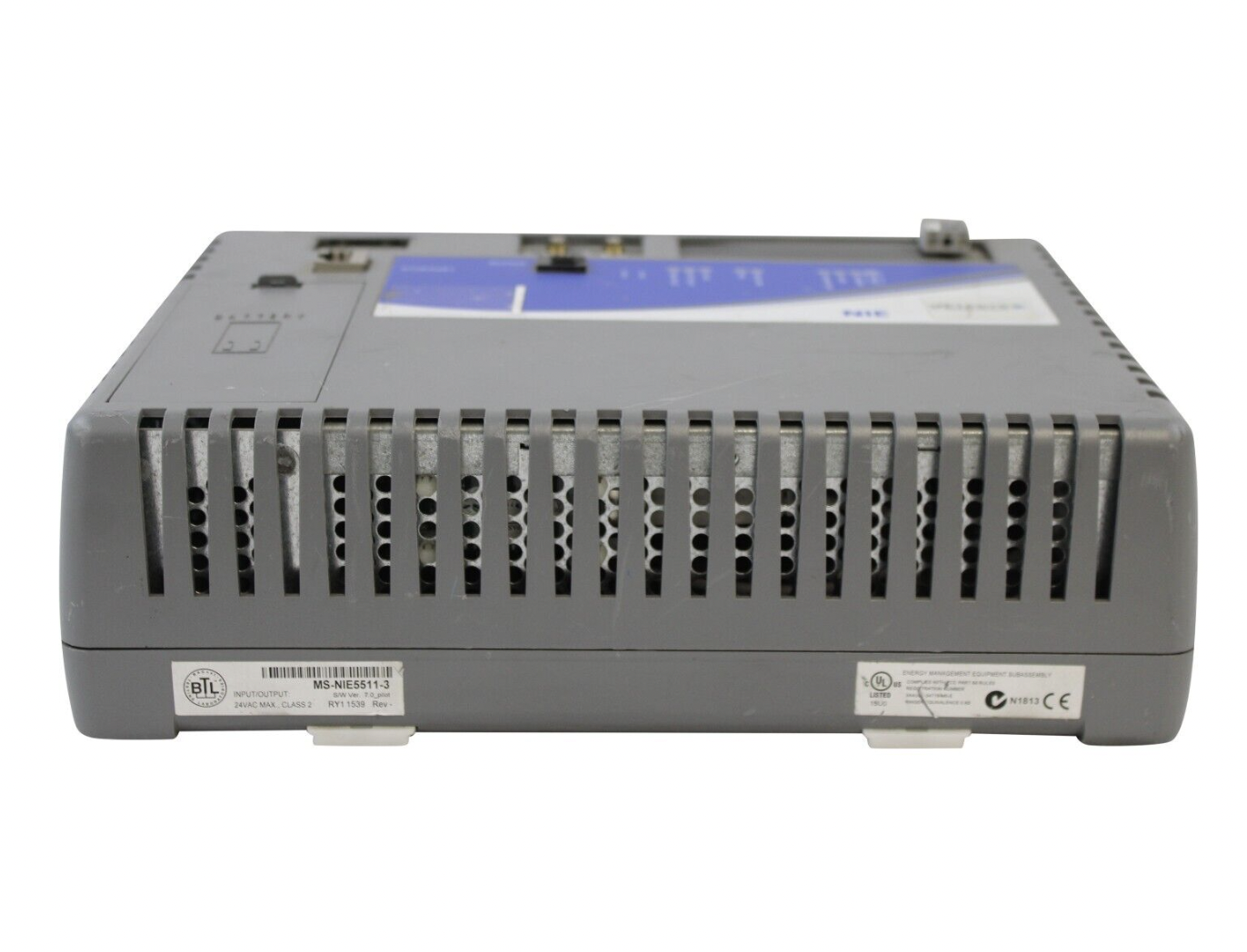 Used Johnson Controls METASYS MS-NIE5511-3 24 VAC CONTROLLER VER 7.0 CLASS 2 RY11539